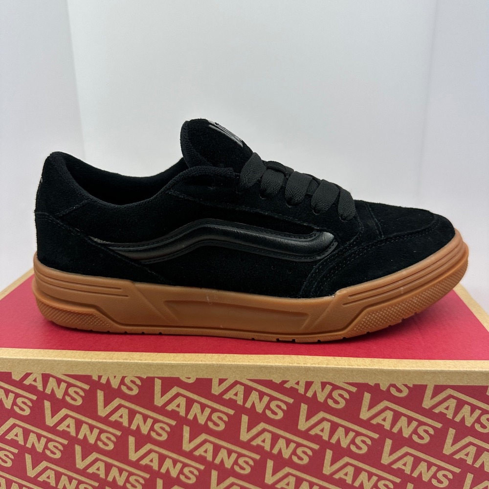 NEW Vans Hylane Black Gum Suede Chunky Y2K Skate Shoes Mens 8 Womens 9.5 Sneaker